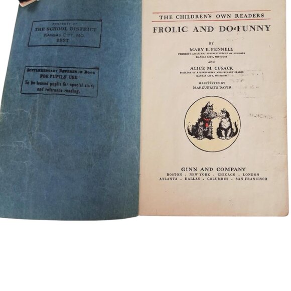 1st Edition 1932 Children's Own Readers Pennell & Cusack/Ginn & Co. - Picture 2 of 7